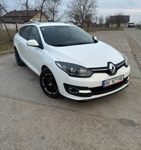 Белый Рено Меган, объемом двигателя 1.46 л и пробегом 198 тыс. км за 9750 $, фото 1 на Automoto.ua