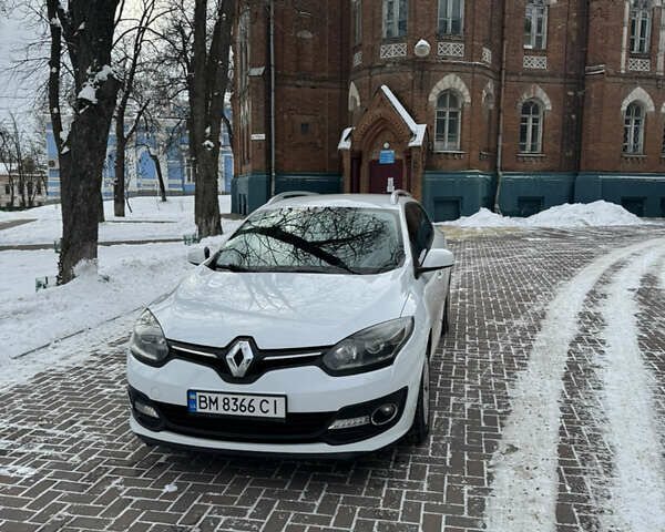 Белый Рено Меган, объемом двигателя 1.46 л и пробегом 274 тыс. км за 8752 $, фото 1 на Automoto.ua