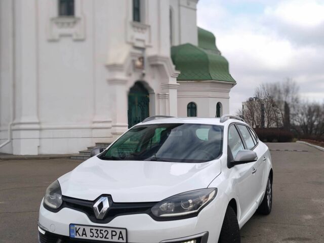 Белый Рено Меган, объемом двигателя 1.5 л и пробегом 325 тыс. км за 7900 $, фото 1 на Automoto.ua