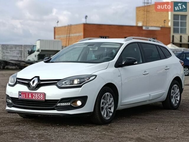 Білий Рено Меган, об'ємом двигуна 1.6 л та пробігом 181 тис. км за 8750 $, фото 1 на Automoto.ua