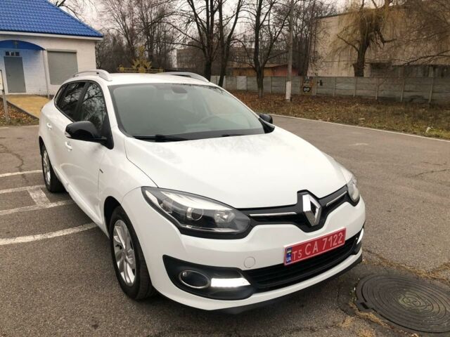 Белый Рено Меган, объемом двигателя 1.5 л и пробегом 167 тыс. км за 9500 $, фото 1 на Automoto.ua
