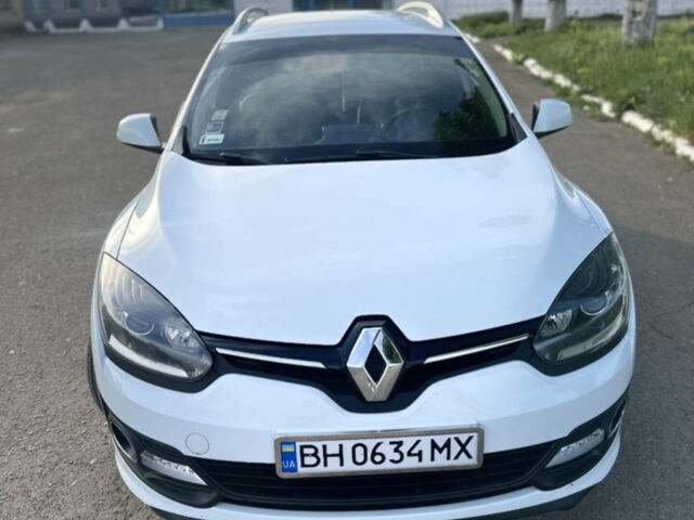 Белый Рено Меган, объемом двигателя 1.5 л и пробегом 215 тыс. км за 8500 $, фото 1 на Automoto.ua