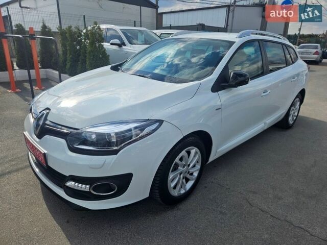 Білий Рено Меган, об'ємом двигуна 1.5 л та пробігом 164 тис. км за 9400 $, фото 1 на Automoto.ua
