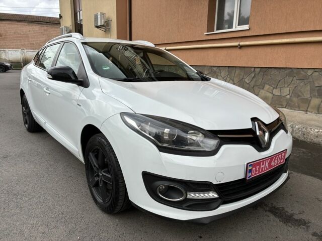 Белый Рено Меган, объемом двигателя 1.5 л и пробегом 279 тыс. км за 9900 $, фото 1 на Automoto.ua