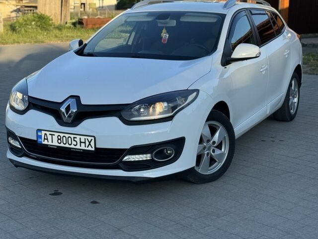 Белый Рено Меган, объемом двигателя 1.5 л и пробегом 283 тыс. км за 7600 $, фото 1 на Automoto.ua