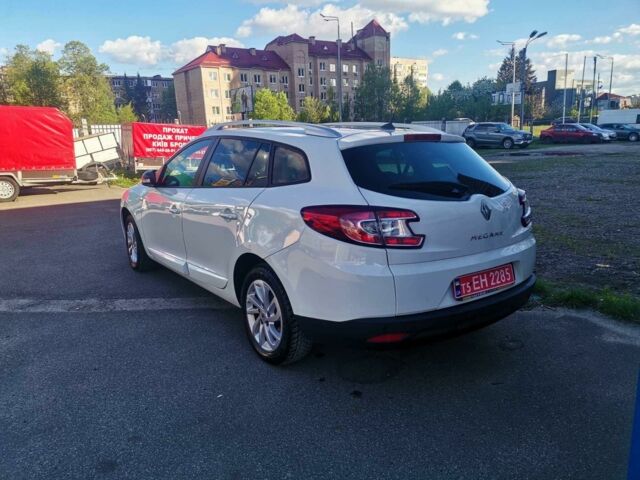 Білий Рено Меган, об'ємом двигуна 1.5 л та пробігом 253 тис. км за 9350 $, фото 1 на Automoto.ua