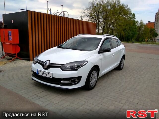 Белый Рено Меган, объемом двигателя 1.5 л и пробегом 255 тыс. км за 9600 $, фото 1 на Automoto.ua