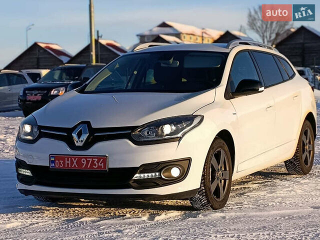 Белый Рено Меган, объемом двигателя 1.5 л и пробегом 231 тыс. км за 9500 $, фото 1 на Automoto.ua
