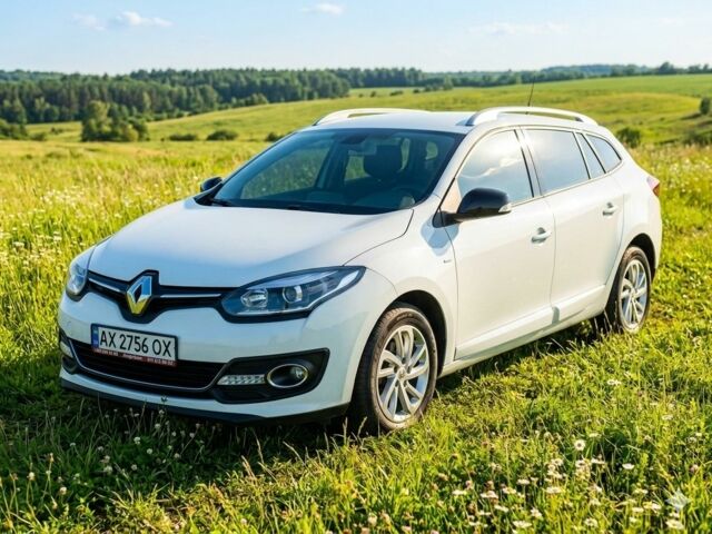 Белый Рено Меган, объемом двигателя 1.5 л и пробегом 320 тыс. км за 8600 $, фото 1 на Automoto.ua