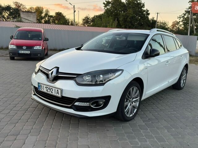 Білий Рено Меган, об'ємом двигуна 1.6 л та пробігом 265 тис. км за 9250 $, фото 1 на Automoto.ua