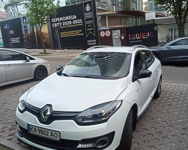 Білий Рено Меган, об'ємом двигуна 1.46 л та пробігом 273 тис. км за 9350 $, фото 1 на Automoto.ua