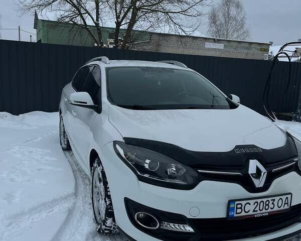 Білий Рено Меган, об'ємом двигуна 1.5 л та пробігом 251 тис. км за 8799 $, фото 1 на Automoto.ua
