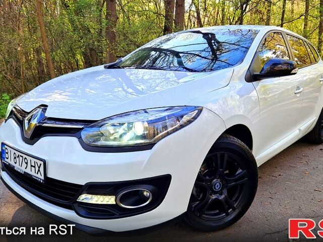 Белый Рено Меган, объемом двигателя 1.5 л и пробегом 237 тыс. км за 8700 $, фото 1 на Automoto.ua