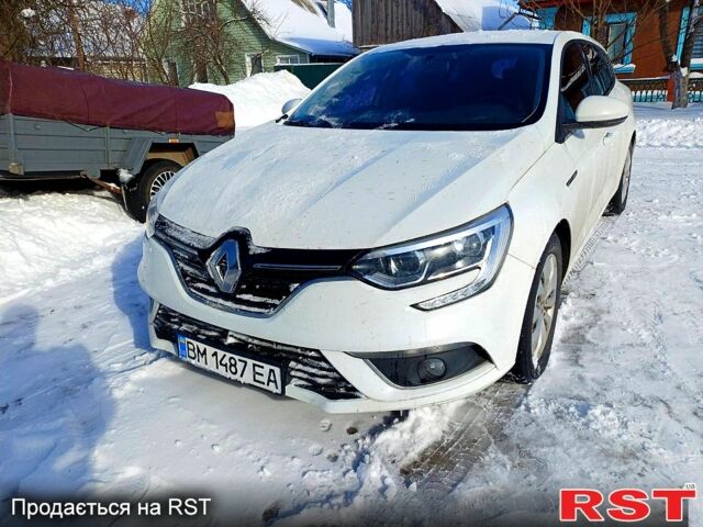 Білий Рено Меган, об'ємом двигуна 1.5 л та пробігом 186 тис. км за 10900 $, фото 1 на Automoto.ua
