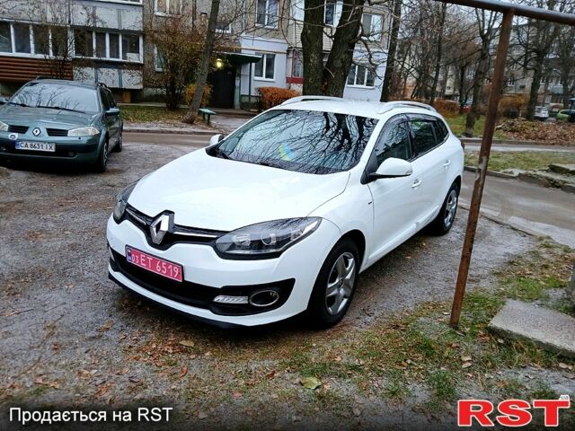 Білий Рено Меган, об'ємом двигуна 15 л та пробігом 219 тис. км за 9750 $, фото 1 на Automoto.ua