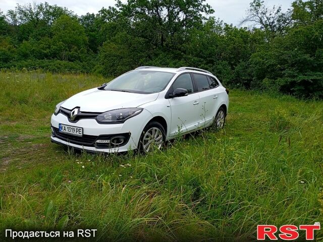 Білий Рено Меган, об'ємом двигуна 1.5 л та пробігом 240 тис. км за 7800 $, фото 1 на Automoto.ua