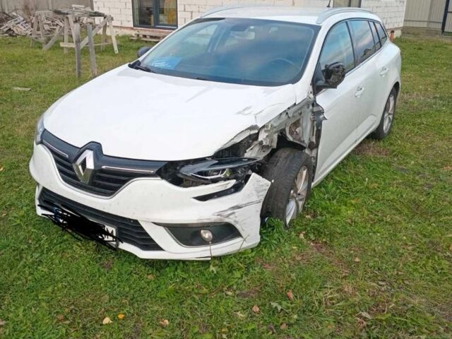 Белый Рено Меган, объемом двигателя 1.5 л и пробегом 298 тыс. км за 7000 $, фото 1 на Automoto.ua