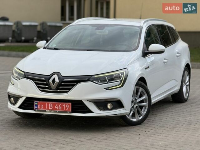 Білий Рено Меган, об'ємом двигуна 1.6 л та пробігом 193 тис. км за 10500 $, фото 1 на Automoto.ua