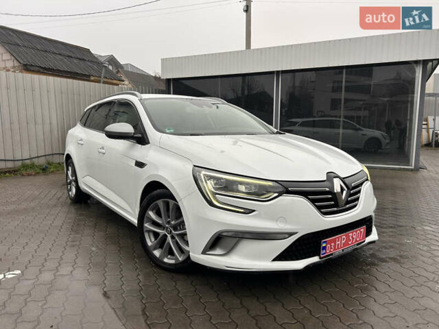 Белый Рено Меган, объемом двигателя 1.5 л и пробегом 193 тыс. км за 16999 $, фото 1 на Automoto.ua