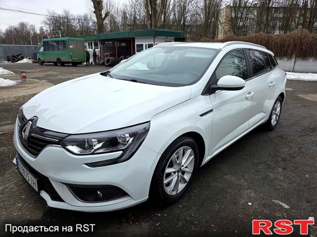 Белый Рено Меган, объемом двигателя 1.5 л и пробегом 150 тыс. км за 13500 $, фото 1 на Automoto.ua