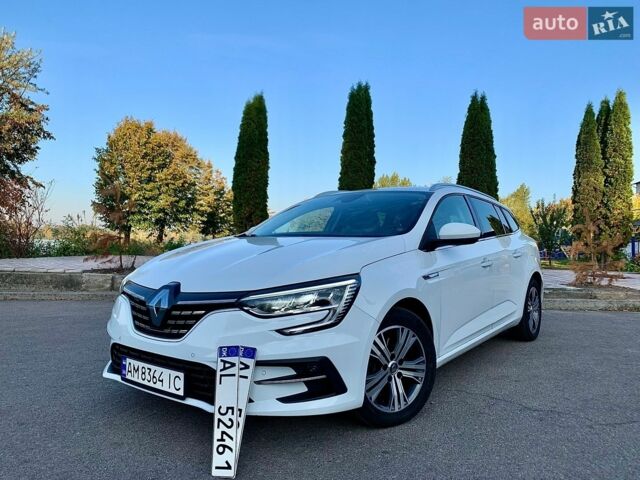 Білий Рено Меган, об'ємом двигуна 1.6 л та пробігом 185 тис. км за 18250 $, фото 1 на Automoto.ua