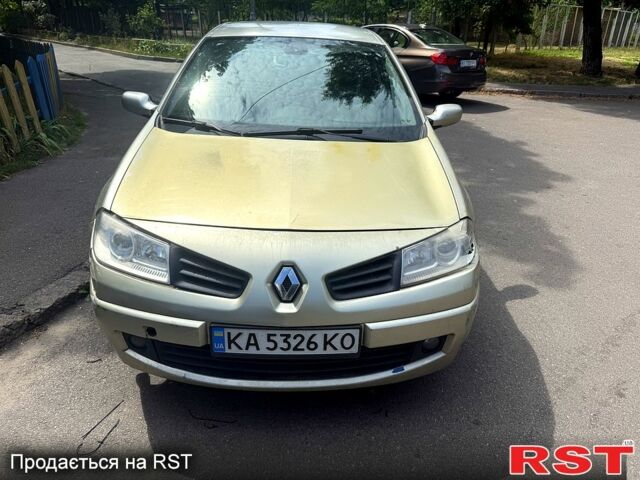 Бежевый Рено Меган, объемом двигателя 1.6 л и пробегом 260 тыс. км за 4000 $, фото 1 на Automoto.ua