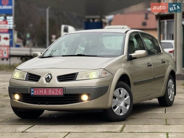 Бежевий Рено Меган, об'ємом двигуна 1.6 л та пробігом 190 тис. км за 5650 $, фото 1 на Automoto.ua