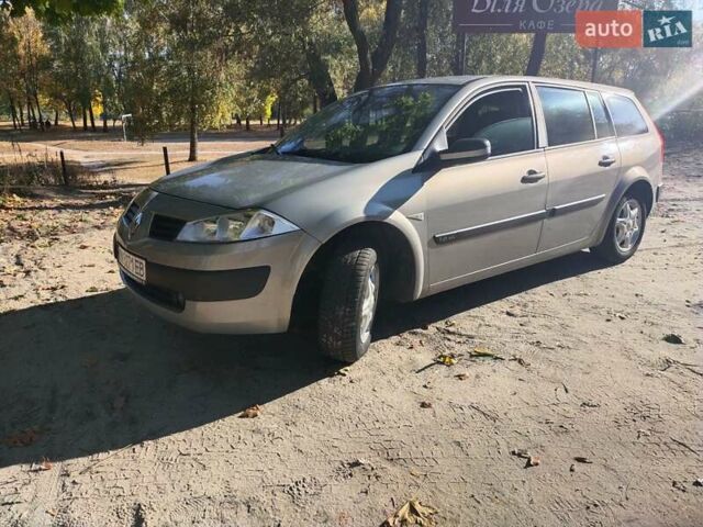 Бежевий Рено Меган, об'ємом двигуна 1.6 л та пробігом 207 тис. км за 4800 $, фото 1 на Automoto.ua