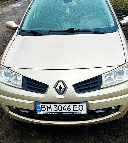 Бежевий Рено Меган, об'ємом двигуна 1.6 л та пробігом 263 тис. км за 5300 $, фото 1 на Automoto.ua
