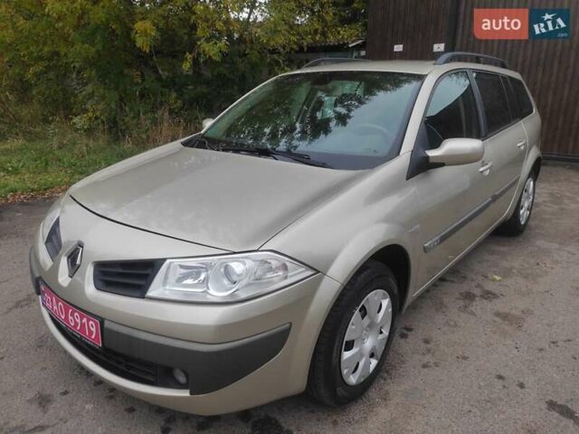 Бежевий Рено Меган, об'ємом двигуна 1.6 л та пробігом 168 тис. км за 5490 $, фото 1 на Automoto.ua