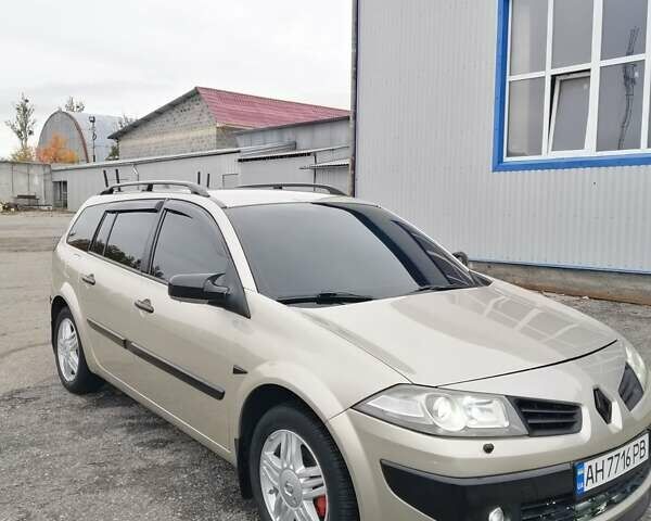 Бежевий Рено Меган, об'ємом двигуна 1.6 л та пробігом 232 тис. км за 7900 $, фото 1 на Automoto.ua