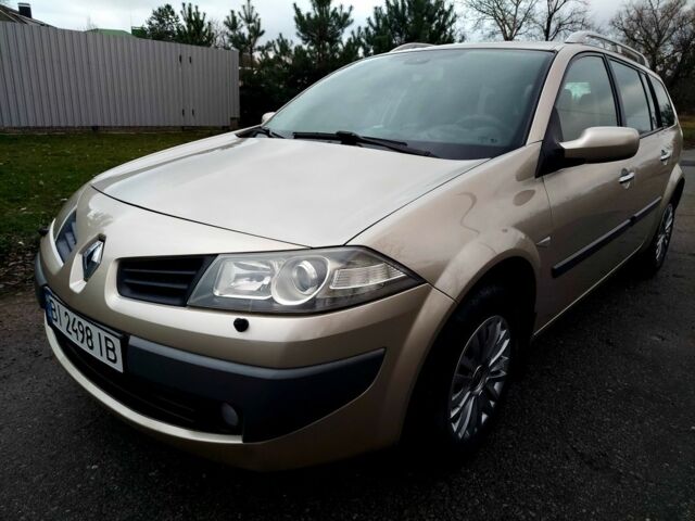 Бежевий Рено Меган, об'ємом двигуна 1.6 л та пробігом 260 тис. км за 5400 $, фото 1 на Automoto.ua