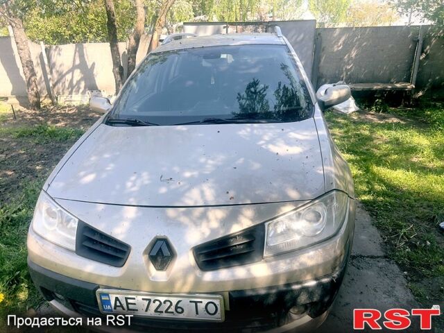 Бежевий Рено Меган, об'ємом двигуна 1.6 л та пробігом 340 тис. км за 4500 $, фото 1 на Automoto.ua