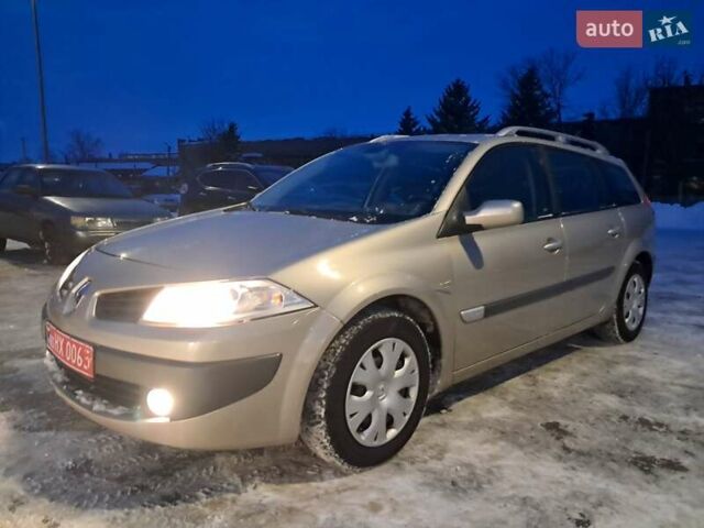 Бежевий Рено Меган, об'ємом двигуна 1.6 л та пробігом 258 тис. км за 5000 $, фото 1 на Automoto.ua