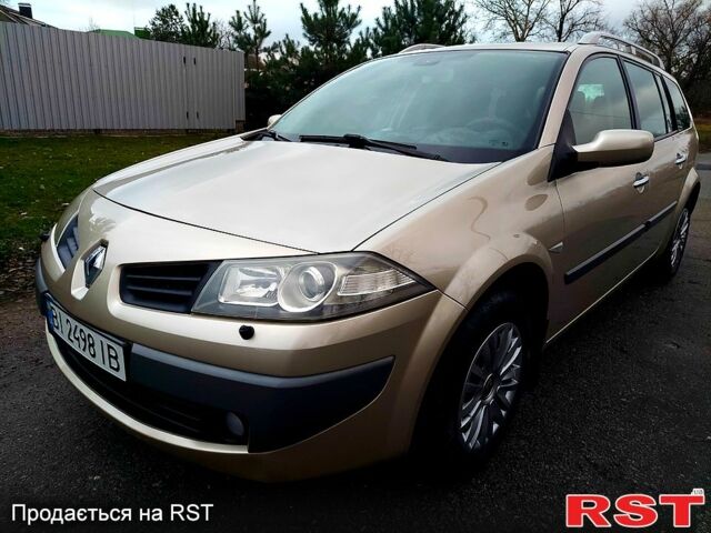 Бежевий Рено Меган, об'ємом двигуна 1.6 л та пробігом 260 тис. км за 5400 $, фото 1 на Automoto.ua