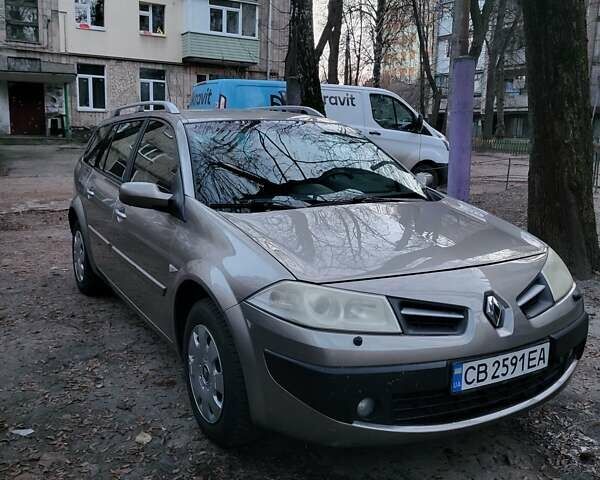 Бежевий Рено Меган, об'ємом двигуна 1.6 л та пробігом 280 тис. км за 4800 $, фото 1 на Automoto.ua