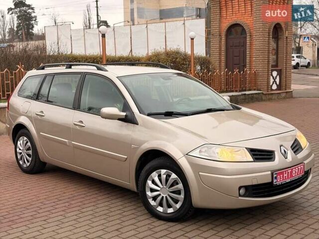 Бежевий Рено Меган, об'ємом двигуна 1.6 л та пробігом 170 тис. км за 5500 $, фото 1 на Automoto.ua