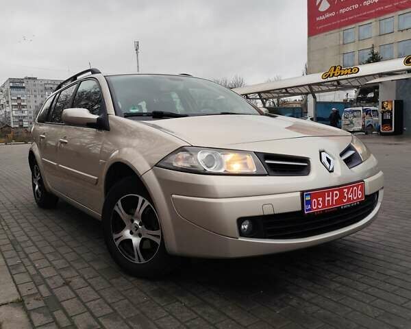 Бежевий Рено Меган, об'ємом двигуна 1.6 л та пробігом 191 тис. км за 6000 $, фото 1 на Automoto.ua