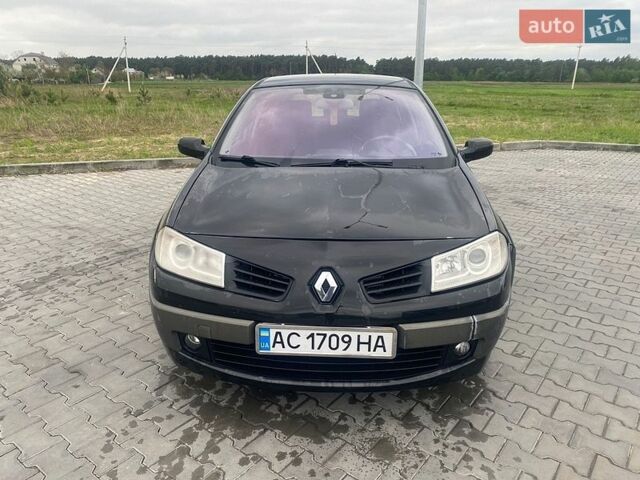 Черный Рено Меган, объемом двигателя 1.87 л и пробегом 223 тыс. км за 3600 $, фото 1 на Automoto.ua