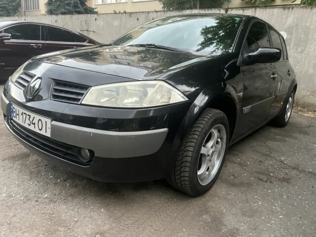 Рено Меган 2003 у Одесі на Automoto.ua Чорний Рено Меган, об'ємом двигуна 1.9 л та пробігом 175 тис. км за 3900 $, фото 1 на Automoto.ua