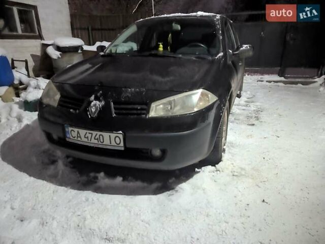 Чорний Рено Меган, об'ємом двигуна 2 л та пробігом 236 тис. км за 4300 $, фото 1 на Automoto.ua
