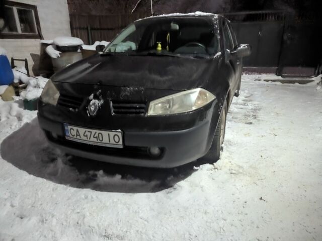 Чорний Рено Меган, об'ємом двигуна 2 л та пробігом 236 тис. км за 4300 $, фото 1 на Automoto.ua