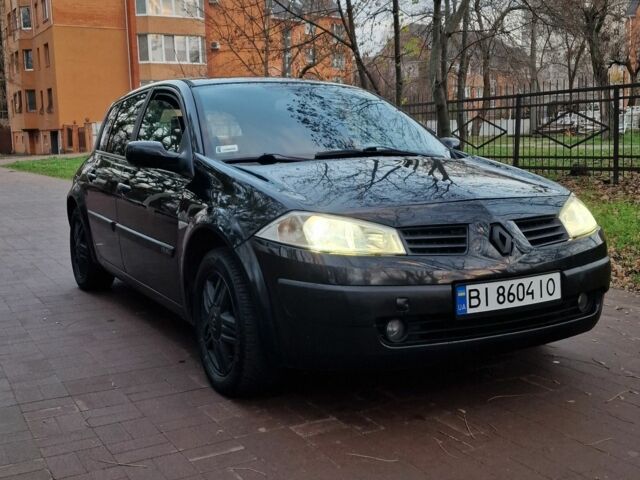 Черный Рено Меган, объемом двигателя 1.9 л и пробегом 238 тыс. км за 4200 $, фото 1 на Automoto.ua