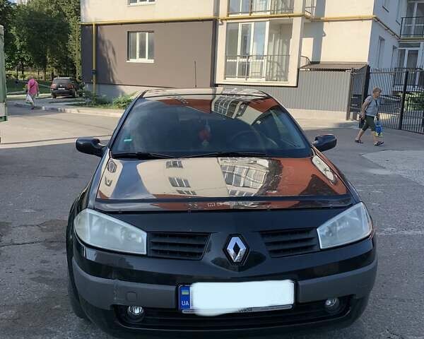 Черный Рено Меган, объемом двигателя 1.6 л и пробегом 232 тыс. км за 4300 $, фото 1 на Automoto.ua