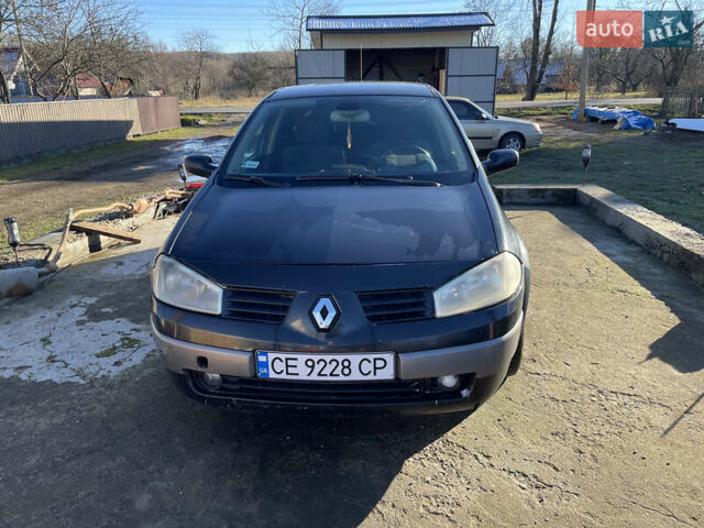 Черный Рено Меган, объемом двигателя 1.46 л и пробегом 191 тыс. км за 2999 $, фото 1 на Automoto.ua