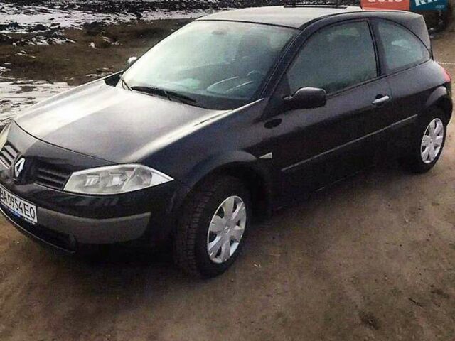 Черный Рено Меган, объемом двигателя 1.62 л и пробегом 320 тыс. км за 4200 $, фото 1 на Automoto.ua