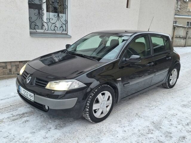 Чорний Рено Меган, об'ємом двигуна 1.6 л та пробігом 195 тис. км за 4350 $, фото 1 на Automoto.ua