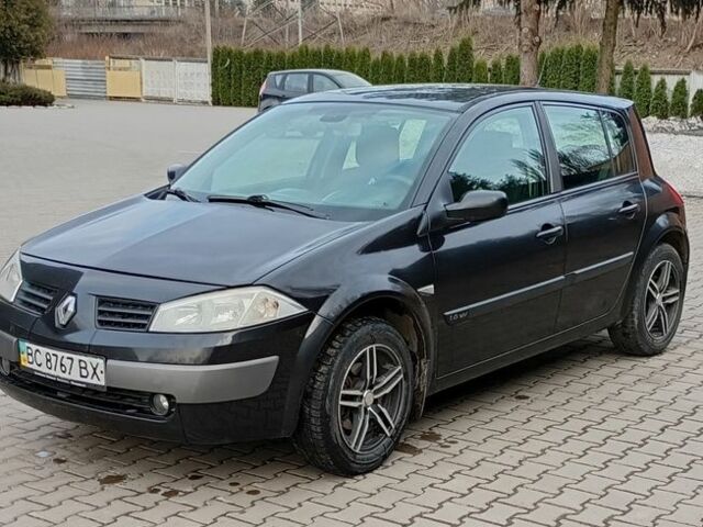 Черный Рено Меган, объемом двигателя 1.6 л и пробегом 247 тыс. км за 4500 $, фото 1 на Automoto.ua