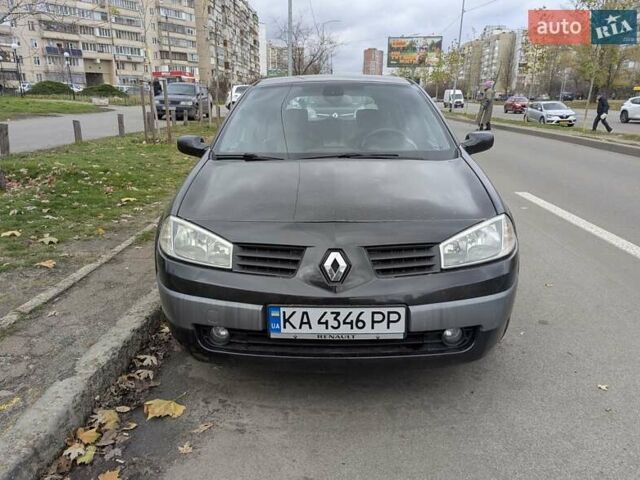 Черный Рено Меган, объемом двигателя 1.5 л и пробегом 240 тыс. км за 3700 $, фото 1 на Automoto.ua