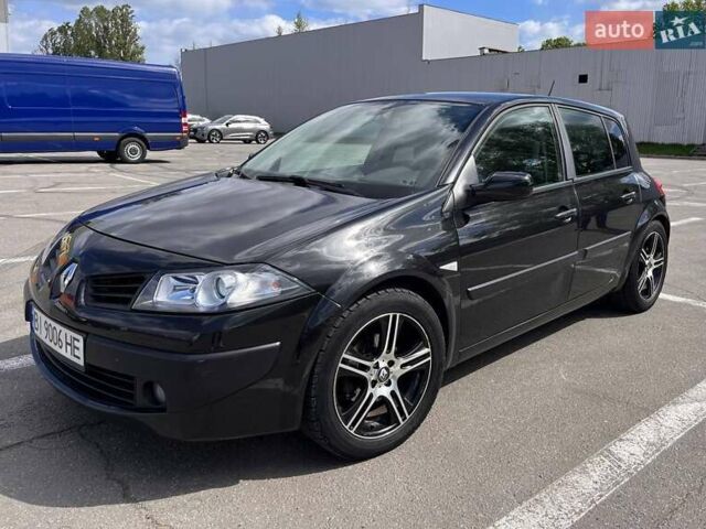 Черный Рено Меган, объемом двигателя 1.6 л и пробегом 191 тыс. км за 4700 $, фото 1 на Automoto.ua